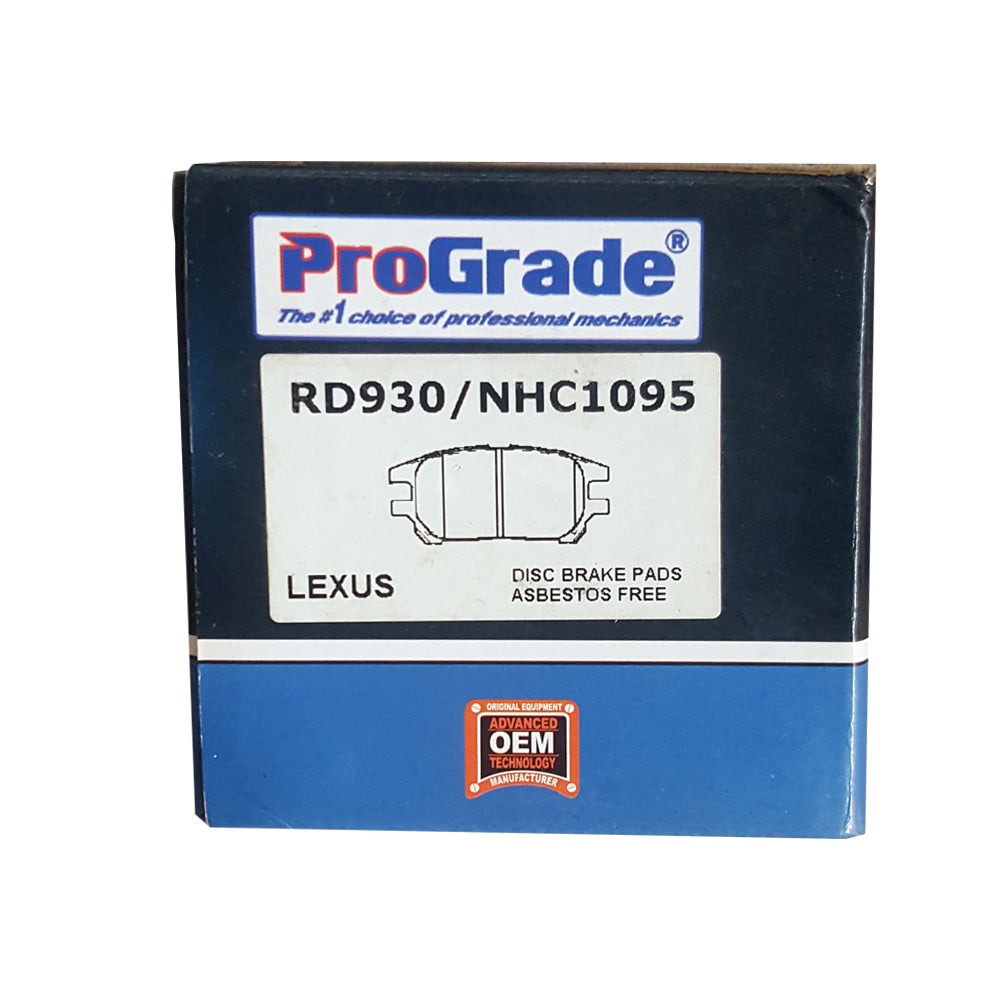 ProGrade Ceramic Brake Pads RD930/NHC1095 (Front) For Lexus RX300 (03-02)