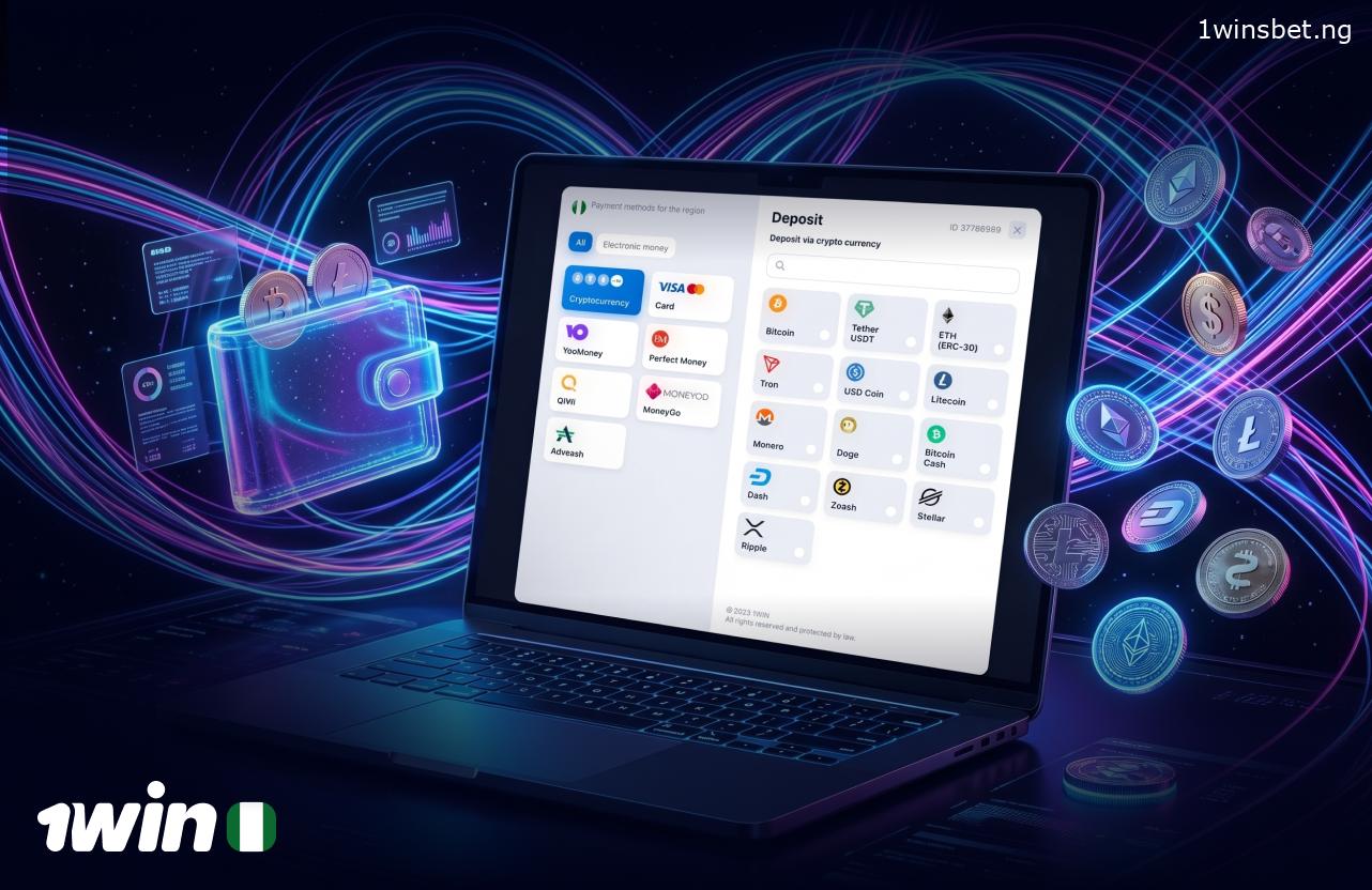 Adding money to your 1win account in Nigeria is fast and accommodates local payment options